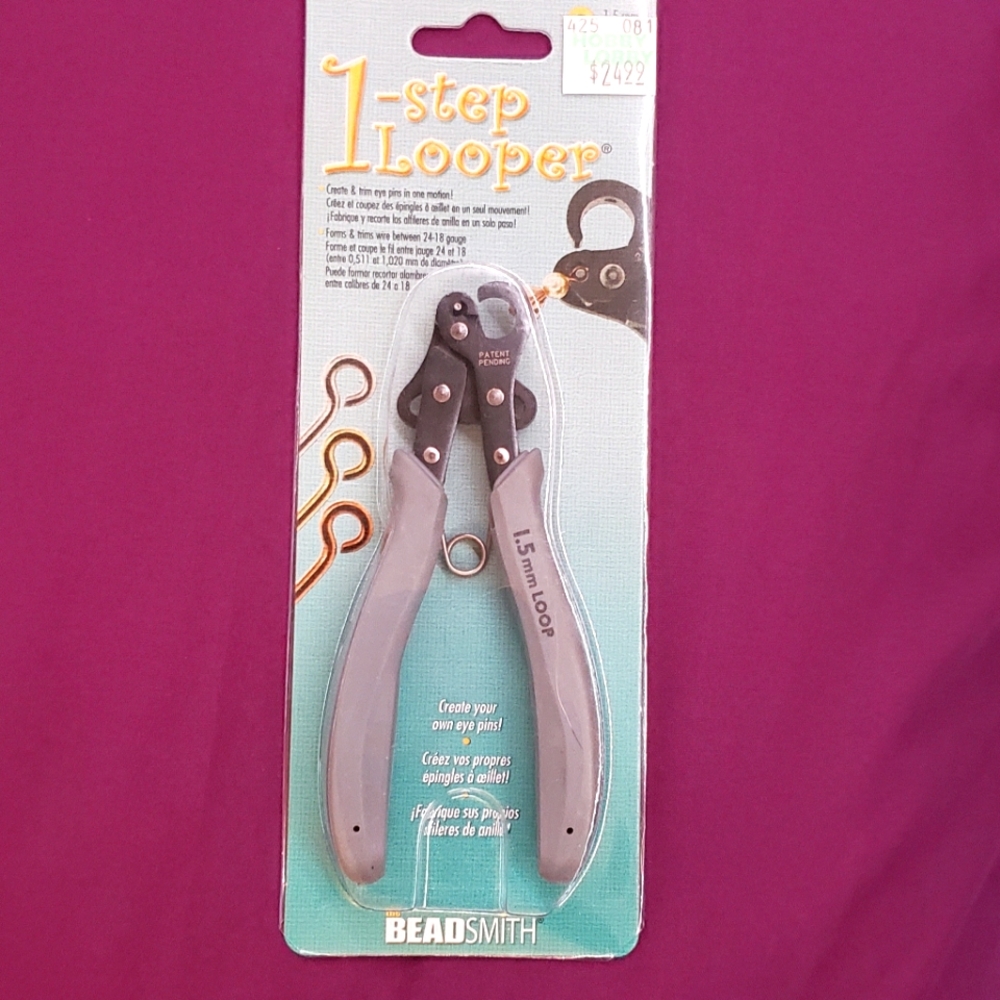 1 step Looper tool for jewelry making